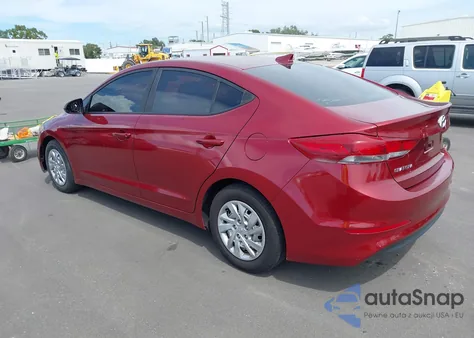 2018 Hyundai Elantra Sel z USA, uszkodzony, nr VIN 5NPD84LF4JH254168